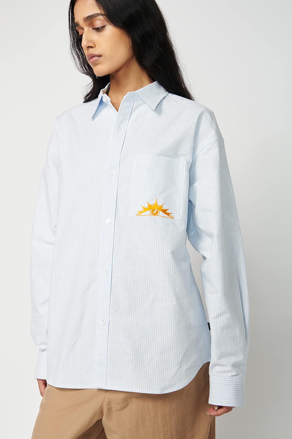 Not So Ape Oversized Oxford Shirt, All-Gender Unisex, Made in Japan