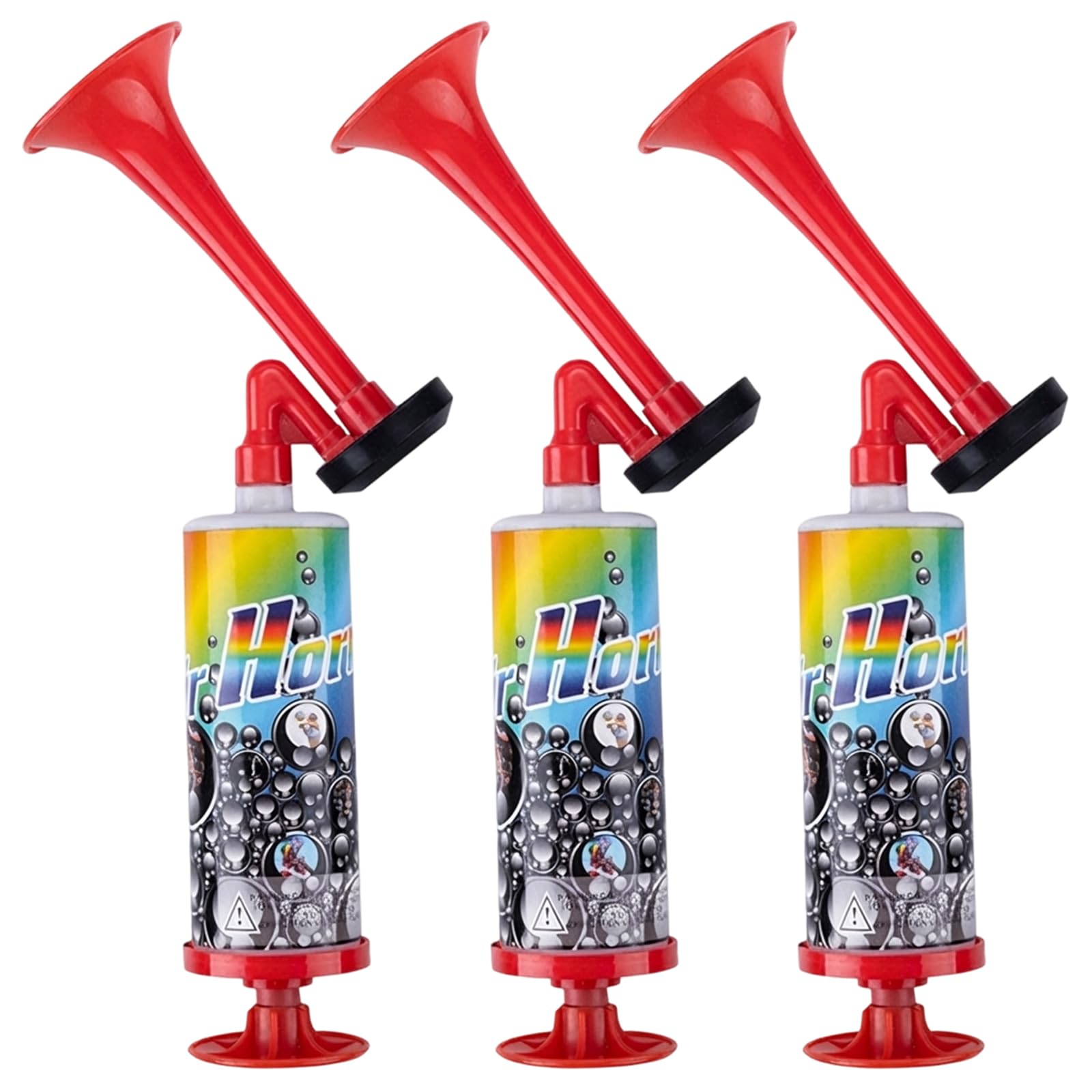 3 Pcs Air Horn Handheld, Air Horn Loud Sound, Air Horns for Sports Events, Outdoor Activities, Boating and Emergency Signaling, World Cup 2026 Air Horns