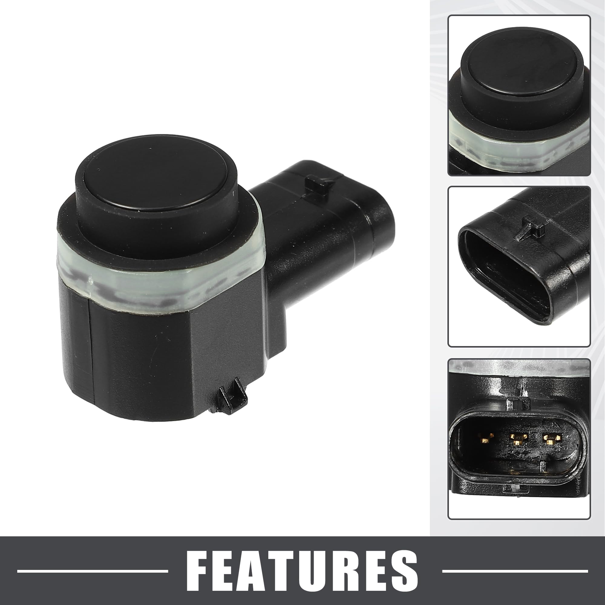PDC PARCHEGGIO AUSILIO Sensore Cromato per Mercedes Sl Cabrio 04-12 EUR