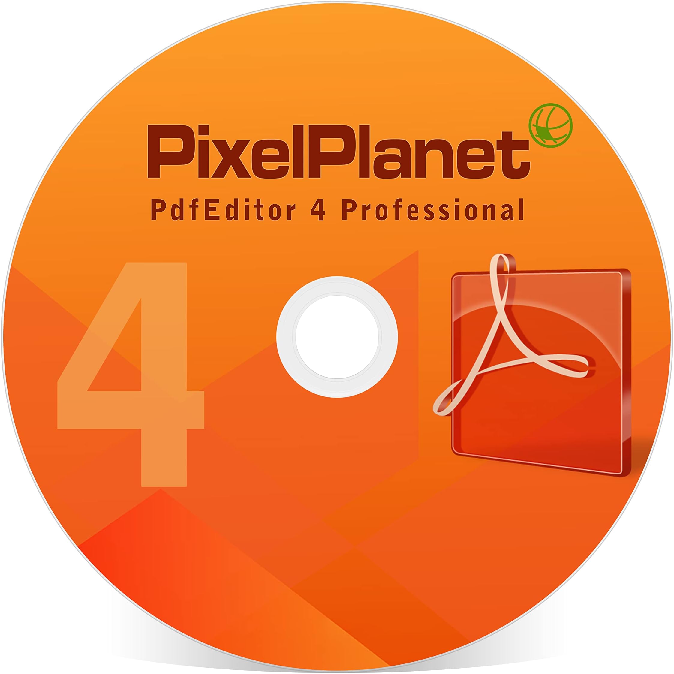 PixelPlanet PDF Editor 4 Professional - Windows Software CD – Edit, Change, Redact, Combine Pdf’s & More. Compatible with windows 11 – XP.