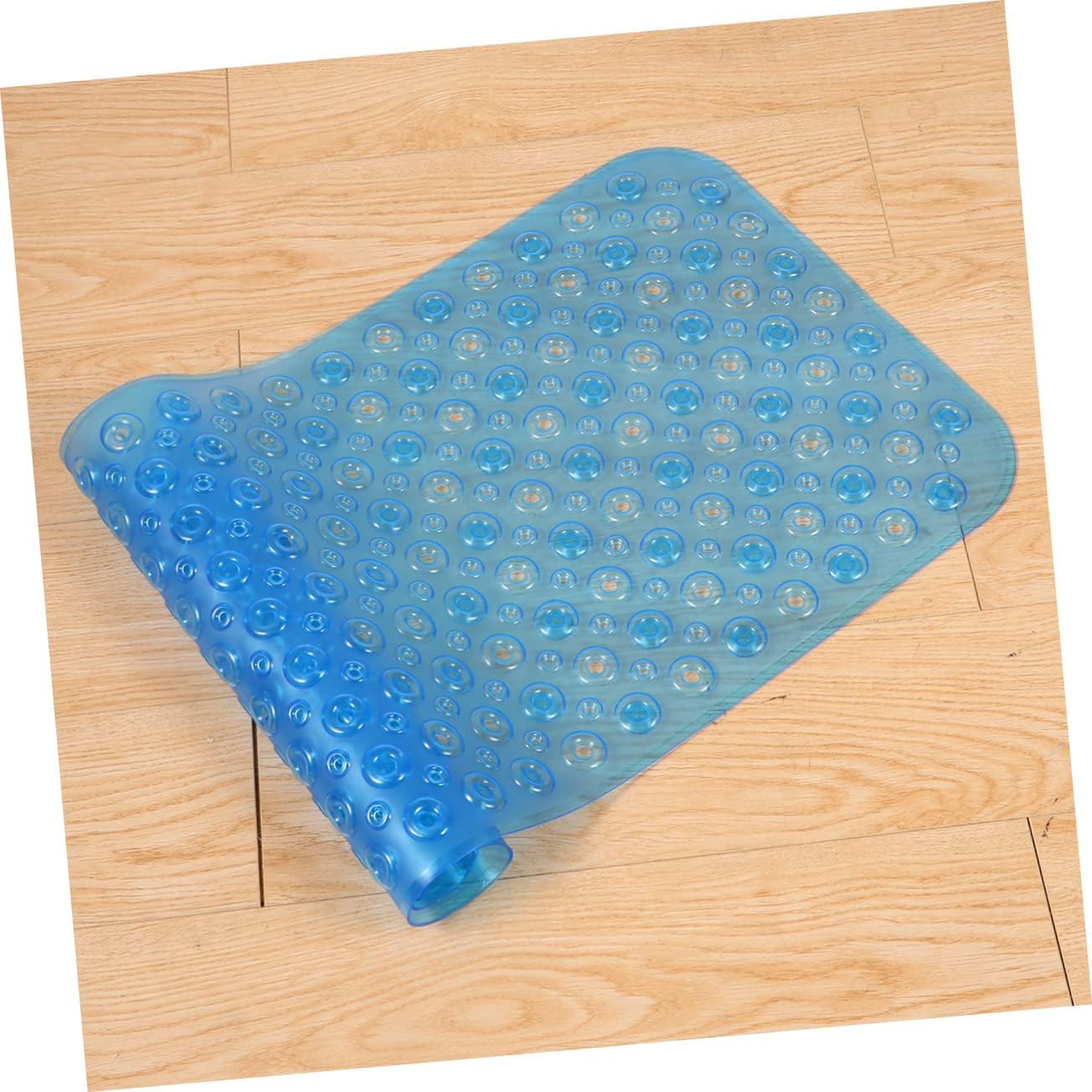 IMIKEYA PVC Bathtub Mat Washable - Shower Pad for Bathroom Use Foot Massage Mat Quick Drainage Cups