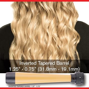 CHI Interchangeable Curling Wand, 1 & 1.5 Barrel