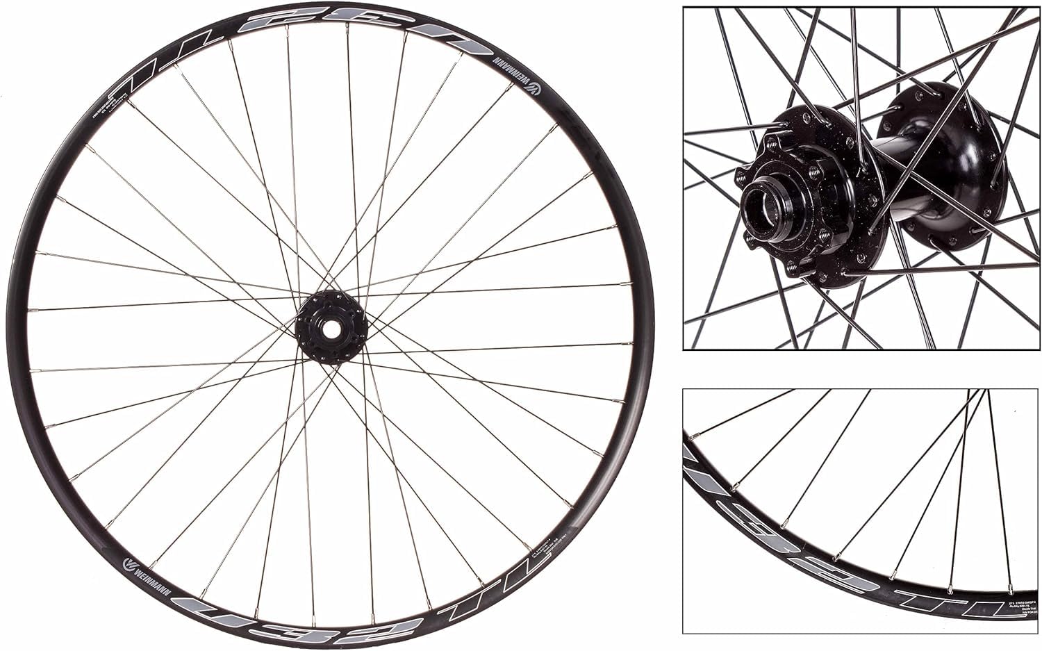 Rueda Bicicleta BTT 27.5" U32 6T Disc (Trasera)