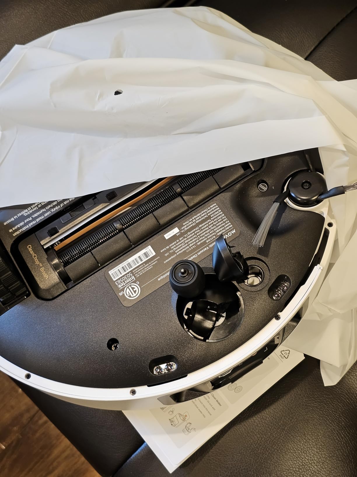 Mova P50 Pro Ultra Robot Vacuum with Removable & Liftable Mop, 19,000Pa Suction with Anti-Tangle Brush, Side Brush Extensive Cleaning, 167℉ Mop & Washboard Self Drying & Cleaning, Auto Empty & Refill photo review