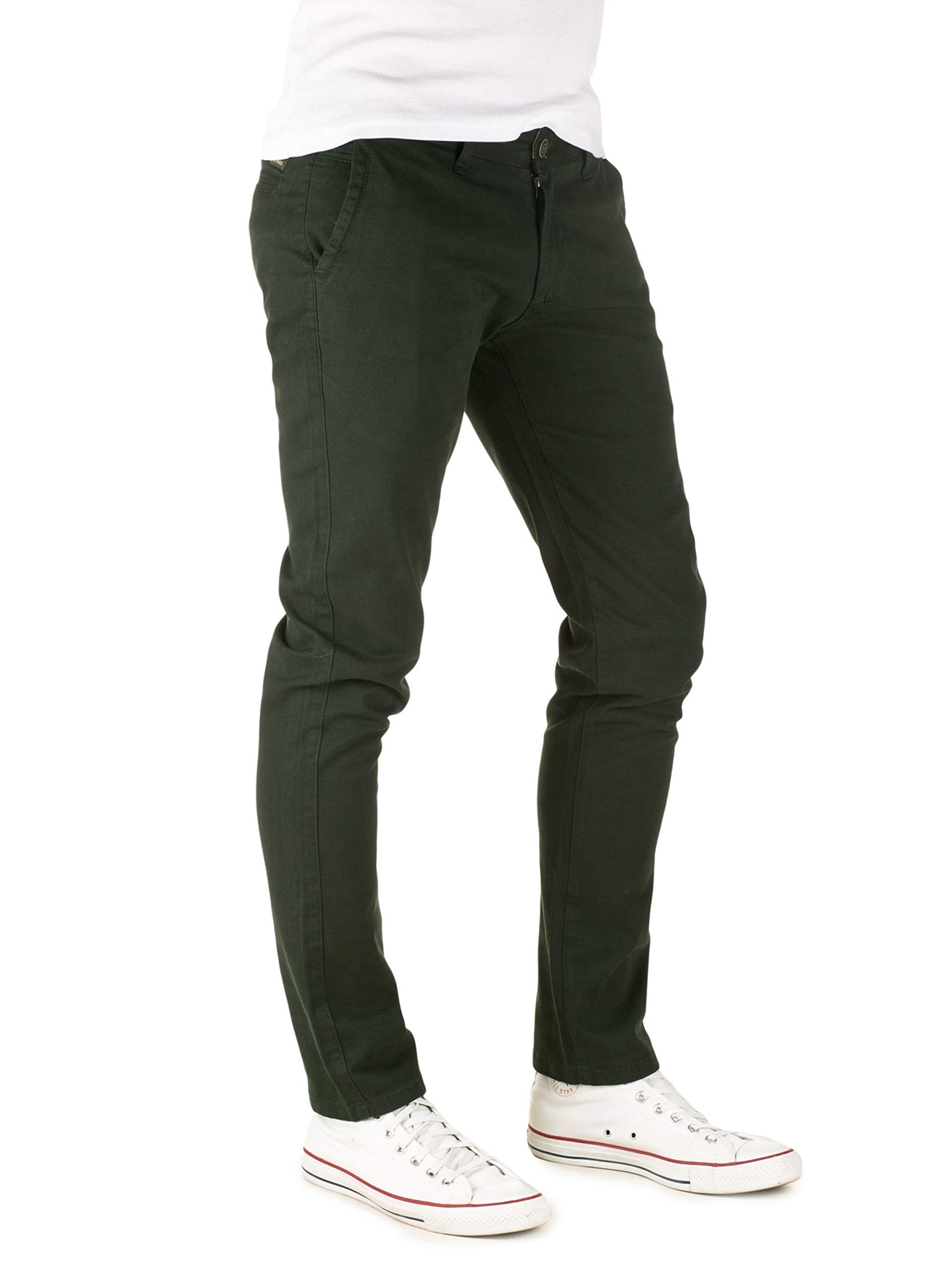 PITTMAN Herren Chino Hose Type - Slim Fit Chinohose für Männer