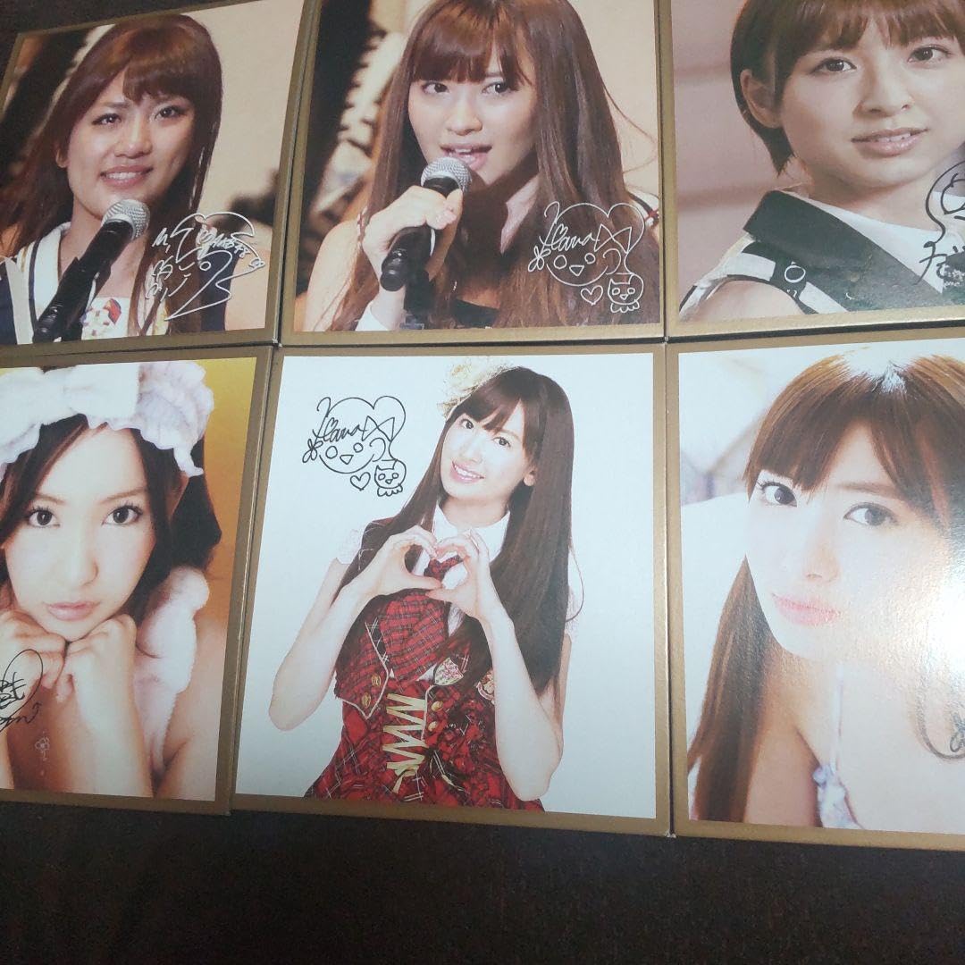 Amazon.co.jp: AKB48 非公式グッズ サイン色紙 売り 29枚 : Hobbies