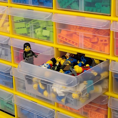 Miniatura 9 de Akro-Mils 10124 - Gabinete de almacenamiento con 24 cajones de plástico para la organización del garaje, organizador de perlas, almacenamiento