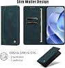 Funda compatible con Honor X8D, verde | Cartera de cuero PU con ranuras para tarjetas y efectivo, soporte plegable y cierre magnético 3