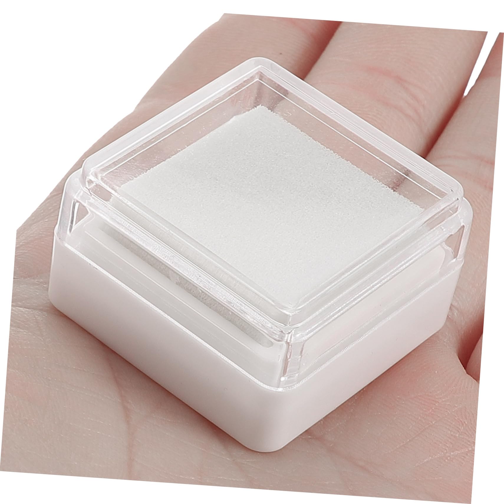 LALAFINA 25pezzi Cuscini Per Inchiostro Finger Ink Pads Multi-funzionali Per Timbratura Spugna Alta Densità Per Ink Pad e Lavabile Pratico Per Creatività e Scrapbooking