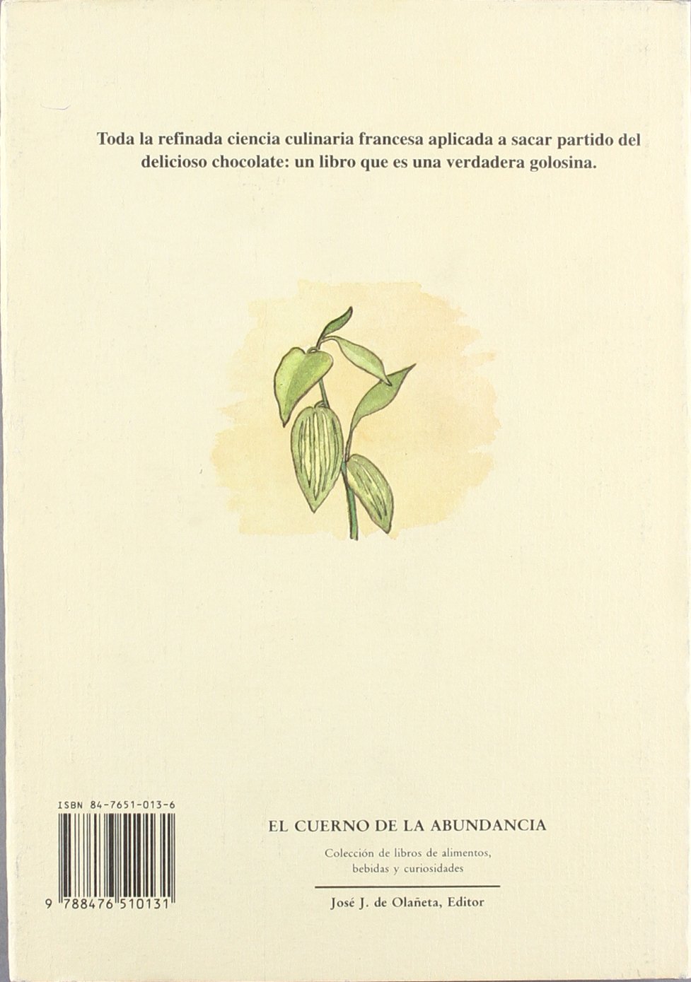 LIBRO AMANTE CHOCOLATE -TELA- (LA FORADADA)