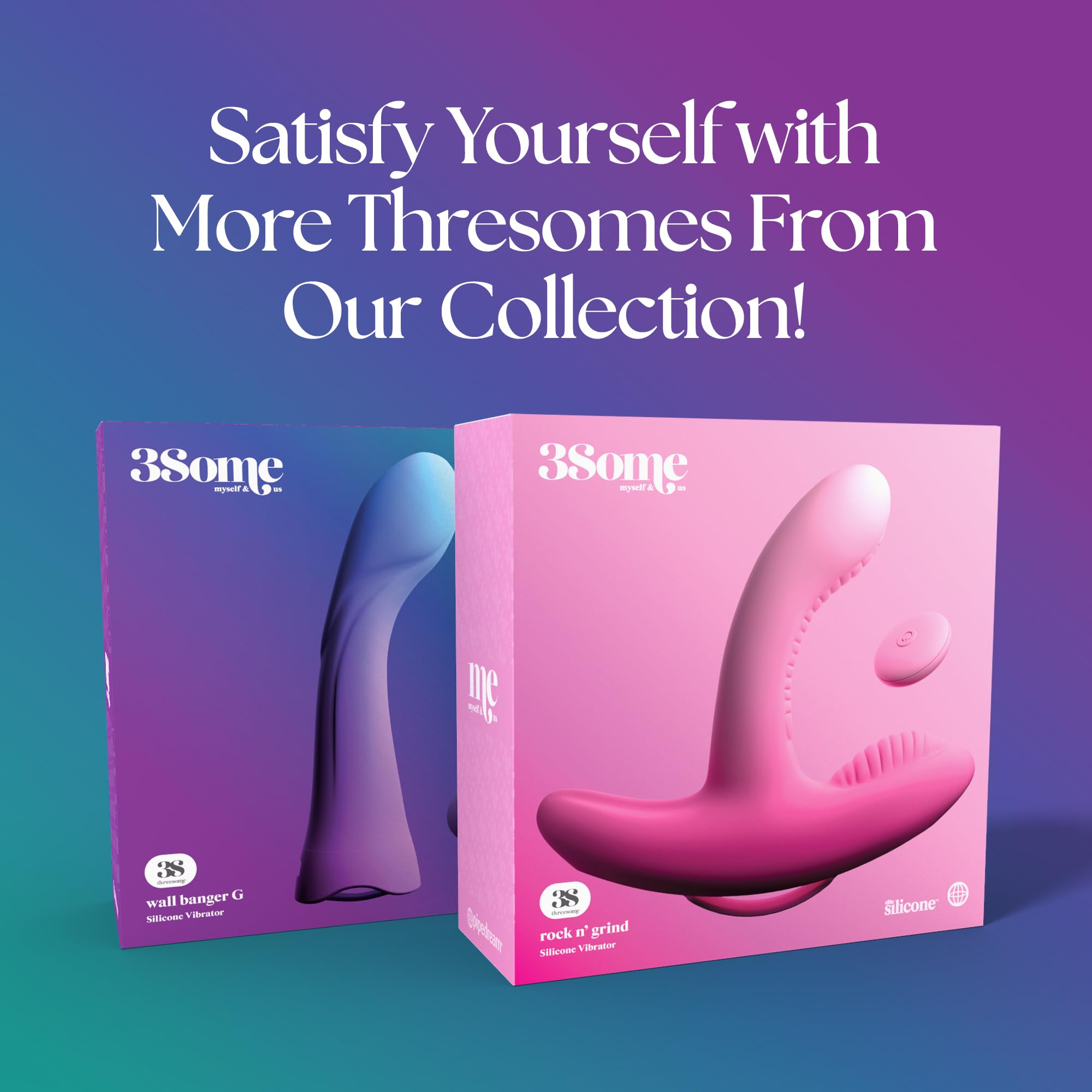 threesome sex toy Threesome Rock N Grind Pink main image 1