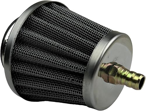 Miniatura 4 de RedCap Filtro de aire de 1.535 in con boquilla para motocross de 90 cc, 110 cc, 125 cc, GY6, 50 cc, QMB139, ciclomotor, todoterreno, motocicleta,