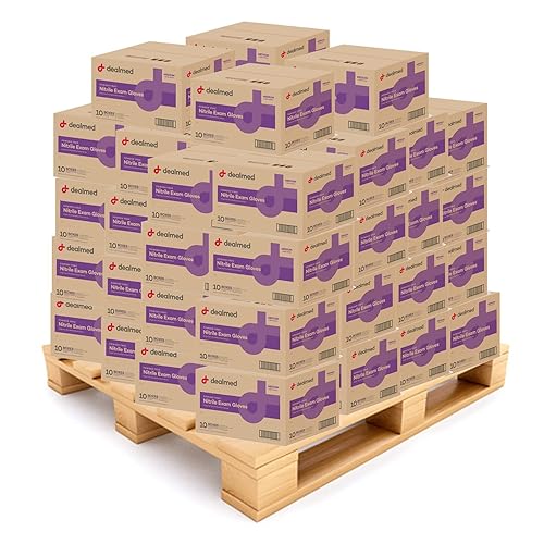 Vista 46 de Dealmed Guantes de examen médico – 1800 guantes de nitrilo XL, desechables, no irritantes, sin látex, multiuso para un botiquín de primeros auxilios