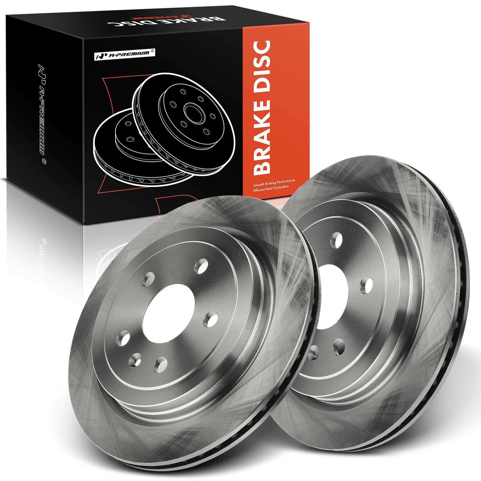 EBC USR Slotted Rear Rotors (315x23mm) | 14+ Cadillac CTS 2.0 Turbo main image 1