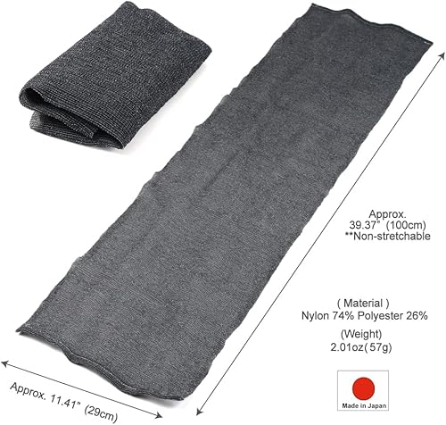 Miniatura 6 de Toalla exfoliante extra áspera fabricada en Japón Toalla exfoliante con textura especial que hace espuma esponjosa, limpiador de espalda, removedor