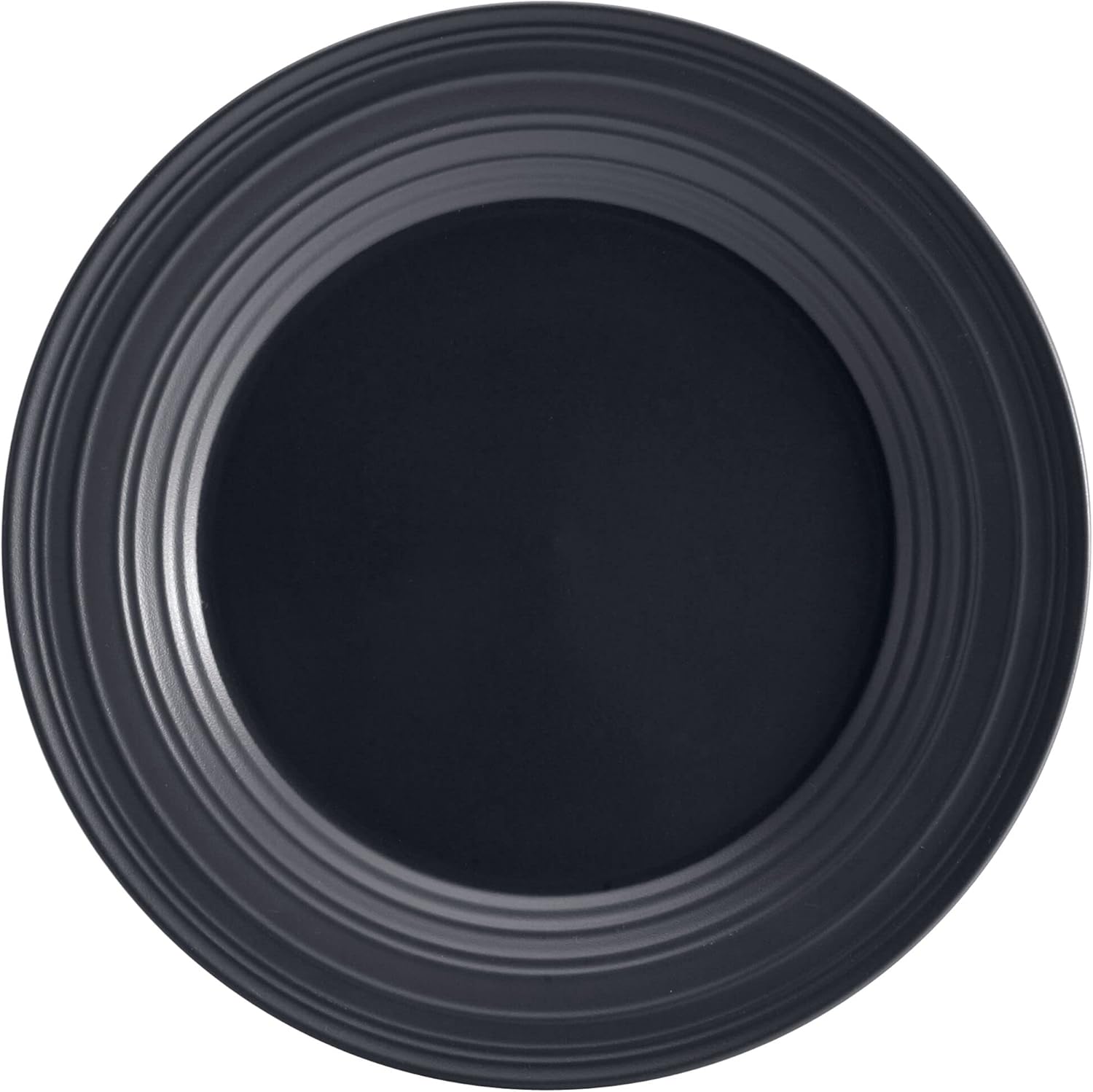 Mikasa Swirl 4 Piece Place Setting, Service for 1, Graphite