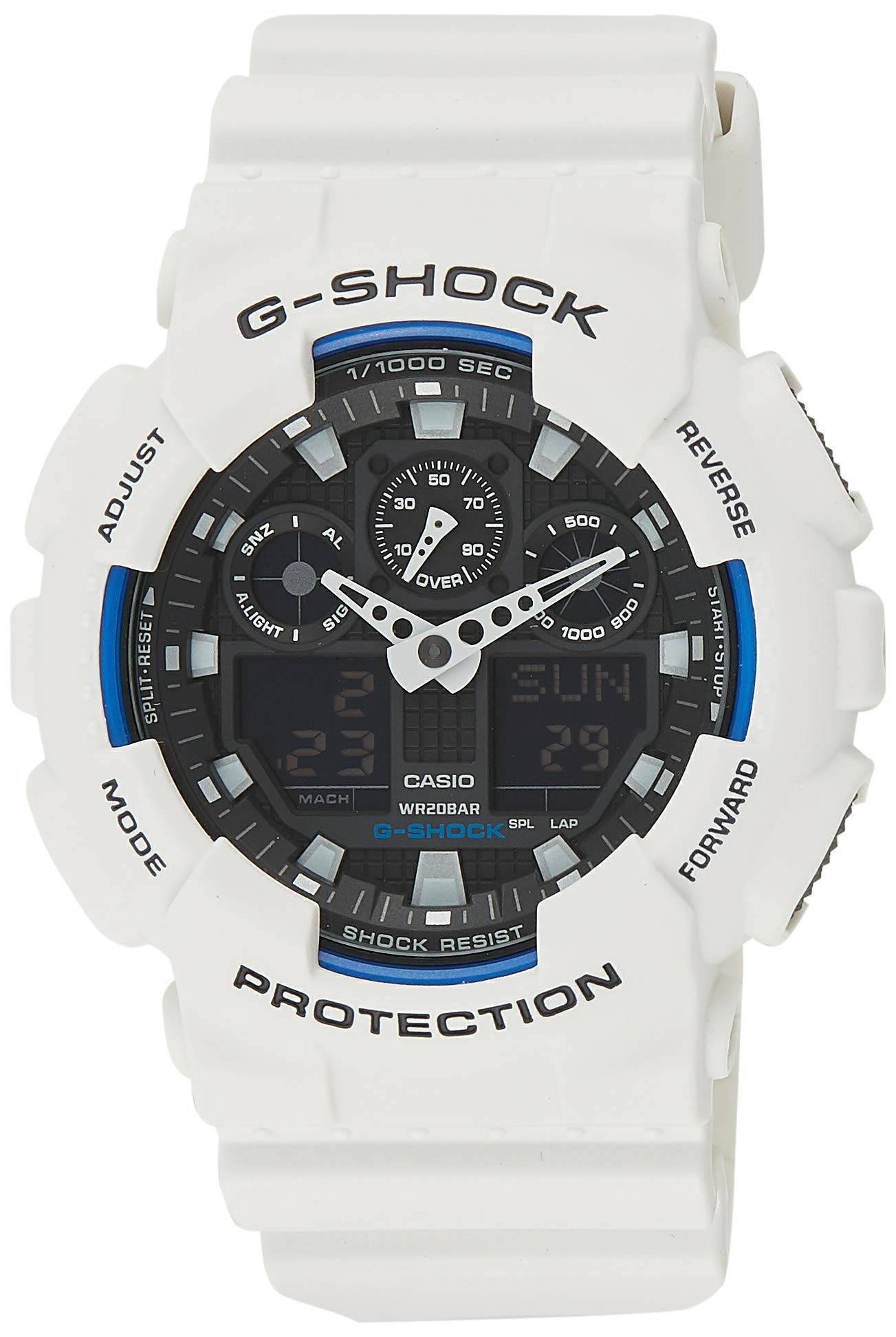 Casio Watch For Men Quartz, Analog-Digital Display