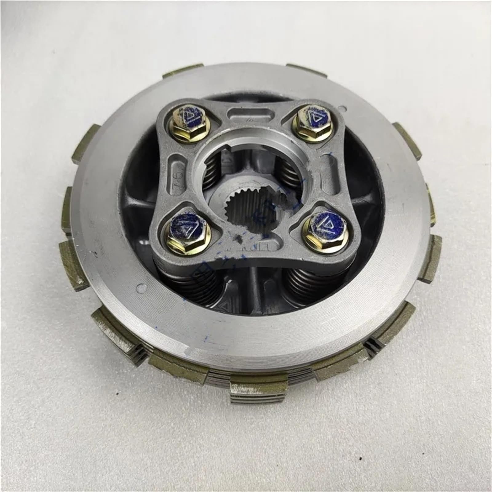 Juego de discos de embrague Ajuste para Zongshen 200cc motor embrague placa de fricción Assy RX1 ZY200 ZS150-51 ZS200-51 accesorios de motocicleta Embrague Asamblea | Clutch pressure plat