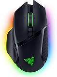Razer Basilisk V3 Pro - Customizable Wireless Gaming Mouse HyperScroll Tilt Wheel (Focus Pro 30K Optical Sensor, 13-Zone Chroma Lighting, 10+1 Programmable Buttons) Black - 1