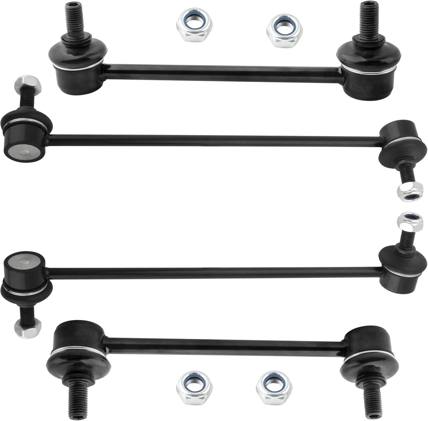 Set of 4, Front & Rear Sway Bar Links Kit Stabilizer Bar Links Compatible with Mazda Protege 2001-2003, Protege 5 2002-2003, Replace # K80258 K80868