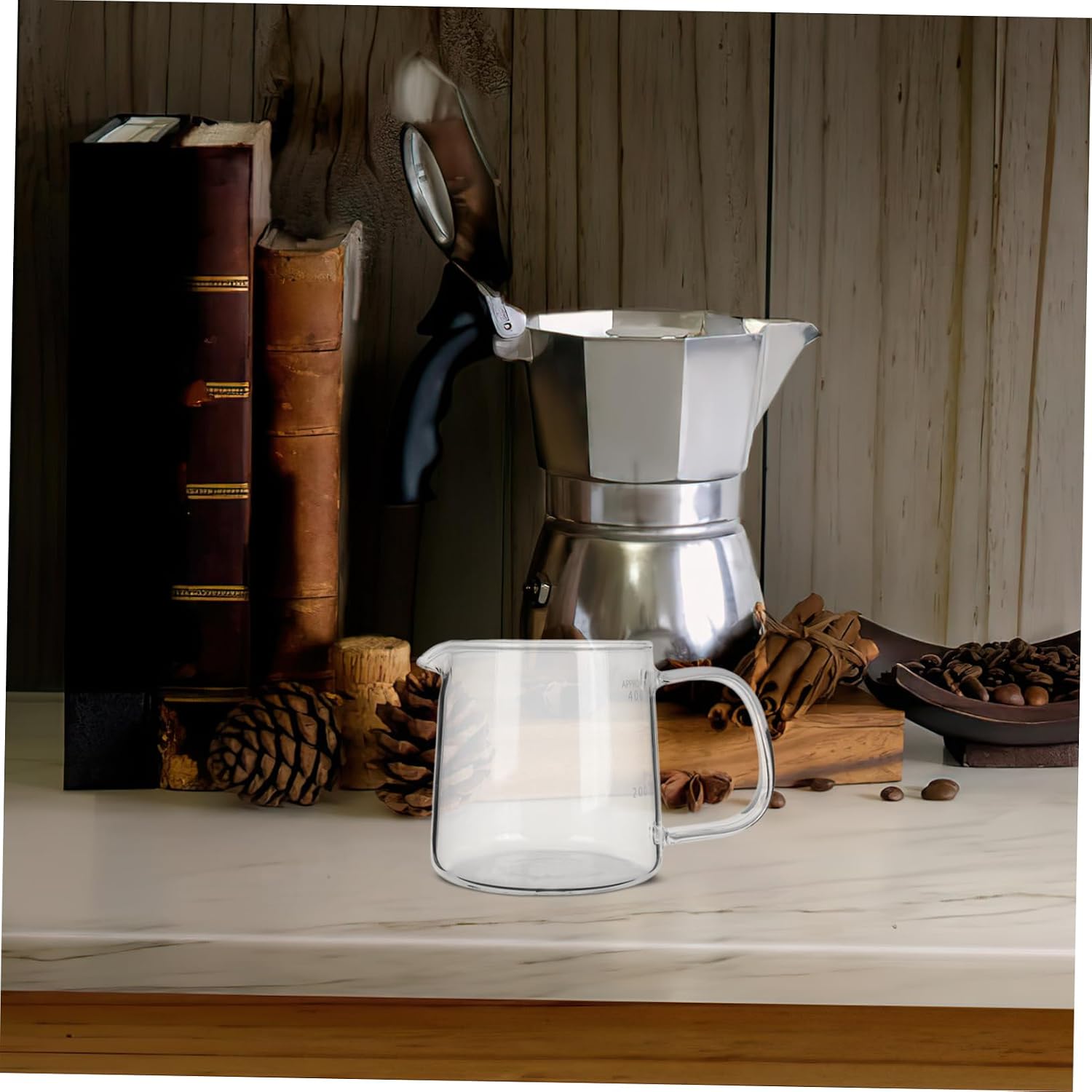 400ml Glass Coffee Server for Hand Brewed Coffee and Cold Brew