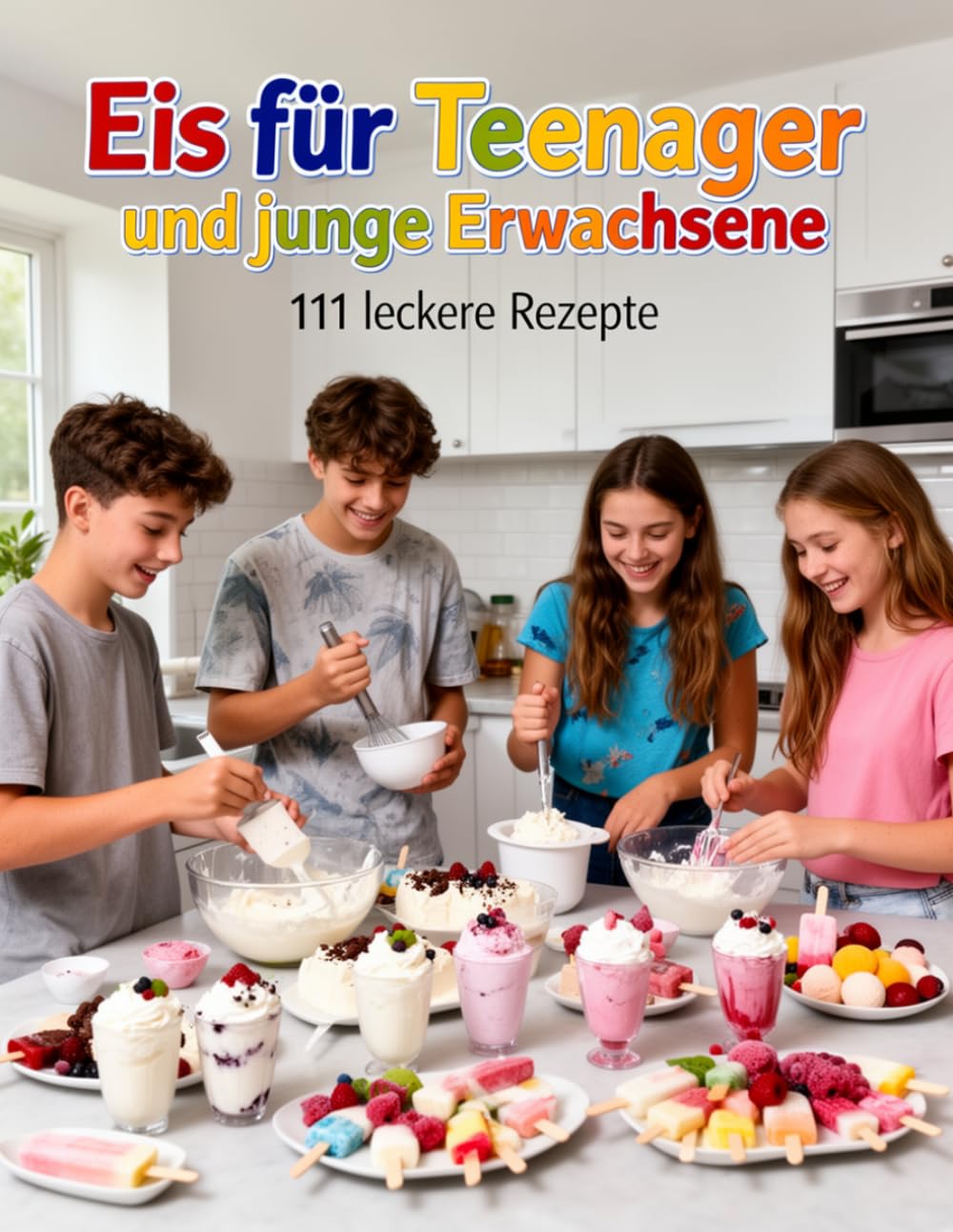 Eis für Teenager und junge Erwachsene - 111 leckere Rezepte (Kochen & Backen für Teenanger und junge Erwachsene)