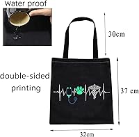 Vista 6 de CMNIM Vet Tech Tote Bag - Apreciación de regalos para estudiantes y veterinarios