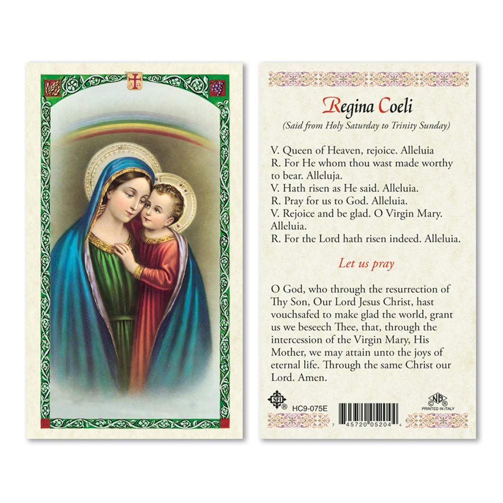 Gigi's Classy KidsGigi's Classy Kids Prayer to Regina Coeli Laminated Prayer Cards - Pack of 25- English