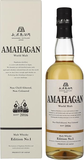 長濱蒸溜所　アマハガン　AMAHAGANフェスボトル 長濱蒸留所 AMAHAGAN フェスミニボトル 100ml4本 アマハガン