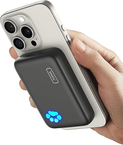 INIU for Magsafe Battery Pack, Compact 10000mAh 20W PD Magnetic Portable Charger