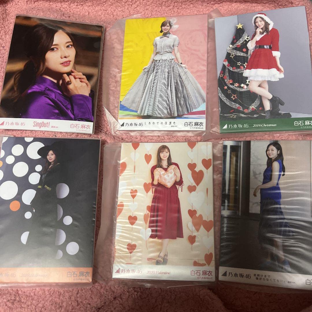Amazon.co.jp: 乃木坂46 白石麻衣 梅澤美波 生写真 コンプ I