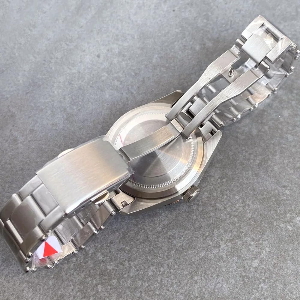 41 mm NH35 automatyczne mechaniczne męskie zegarki nurkowe ze stali nierdzewnej 316L szafirowy kryształ 200 metrów wodoodporne zegarki