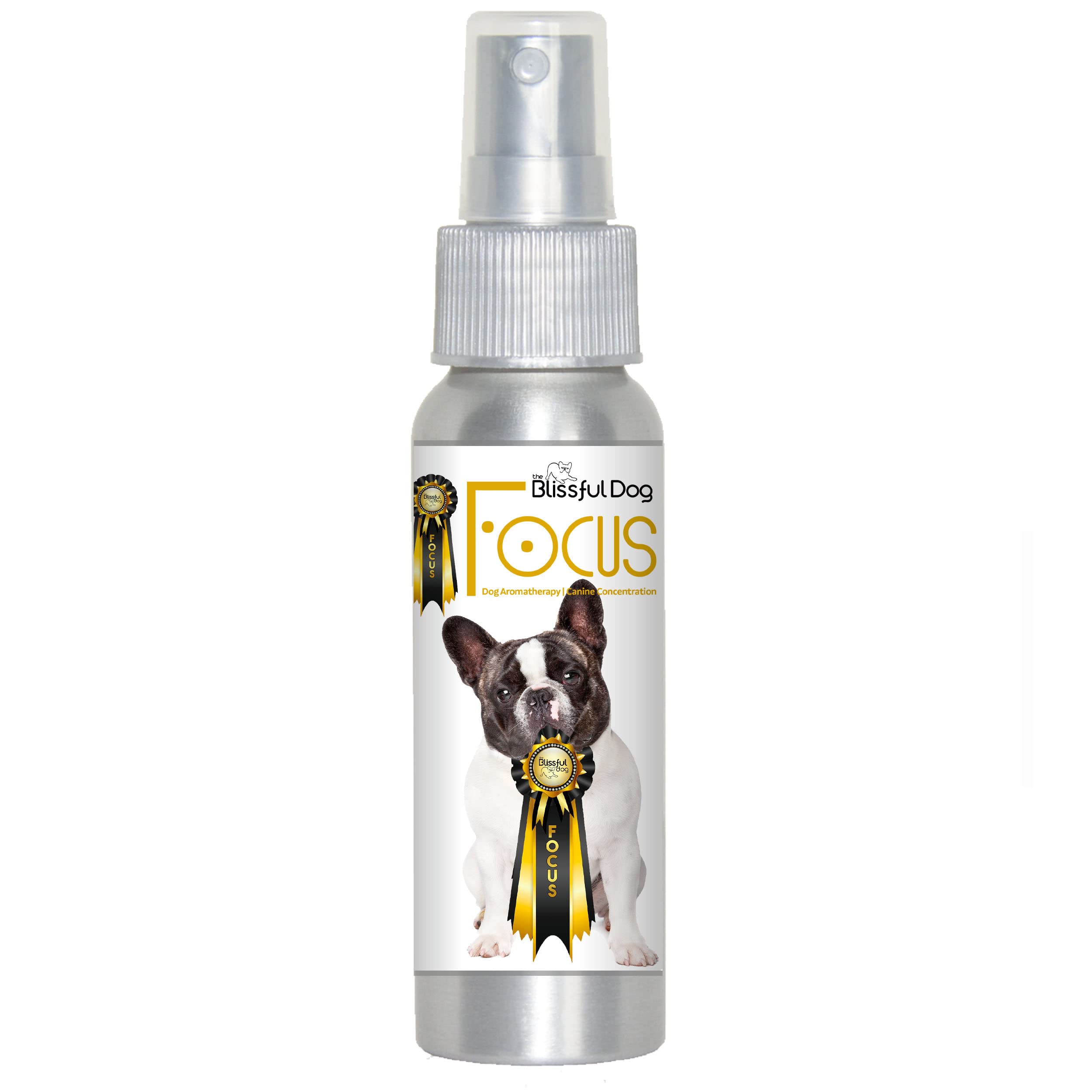 The Blissful DogFrench Bulldog Focus Dog Aromatherapy Spray for Canine Concentration