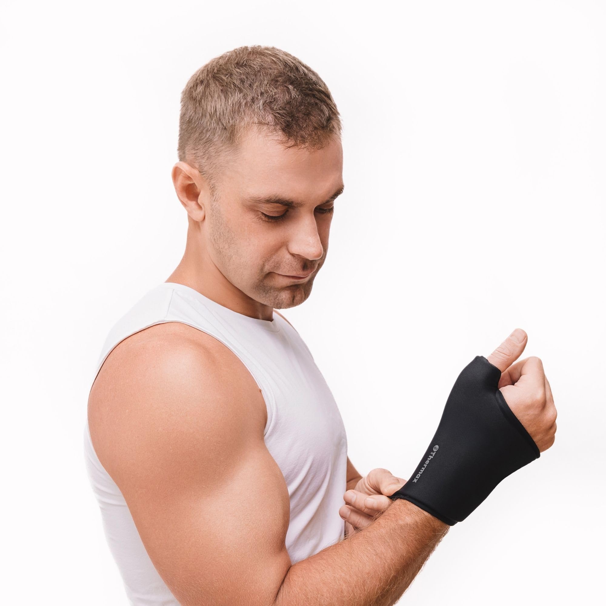 IceThermax Wrist Brace Muñequera Frío y Calor Reutilizable – Muñequera para Tendinitis, Wrist Support, Férula de Muñeca, Compresa Gel Terapia para Dolor de Muñeca, Mano y Articulaciones
