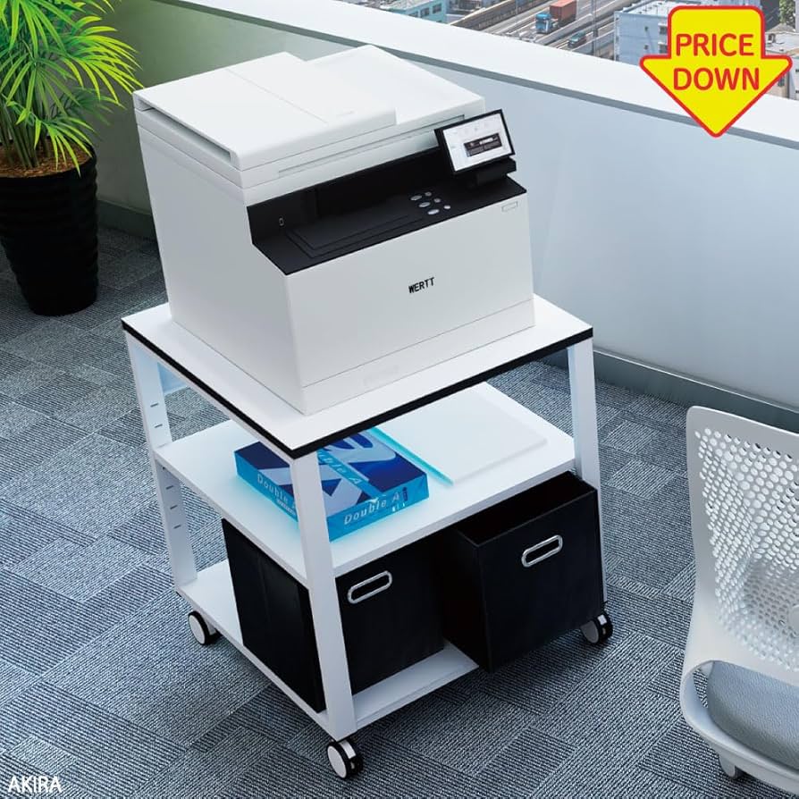 Ikura　プリンターキャビネット 楽天市場】プリンター 収納（横幅（cm）横幅：90 ～ 99.9cm）の通販