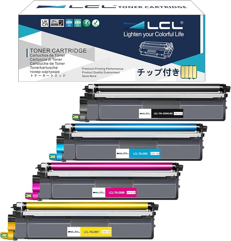 【新品未開封】ブラザー TN299XL 互換トナー ４色セット 61QBVUT8xcL._AC_UF894,