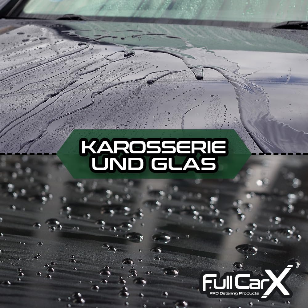 FULLCARX Hydro Coat 5L Schnelle Keramikversiegelung Anti Regen Behandlung Auto, Regenabweiser Versiegelung, Windschutzscheibe Karosserie, Hydrophobe Wirkung, Detailing Professionelles Produkt