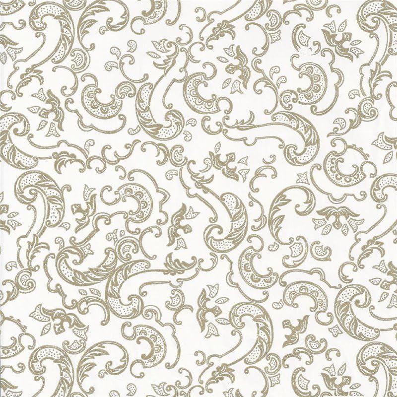 Geschenkpapier, 70 cm x 100 m, Golden Paisley Whimsy, Geschenkpapier, Geschenkverpackung, mehrfarbig, geometrisch – Weihnachten, Geburtstag, Kinder, Damen, Herren, Jungen
