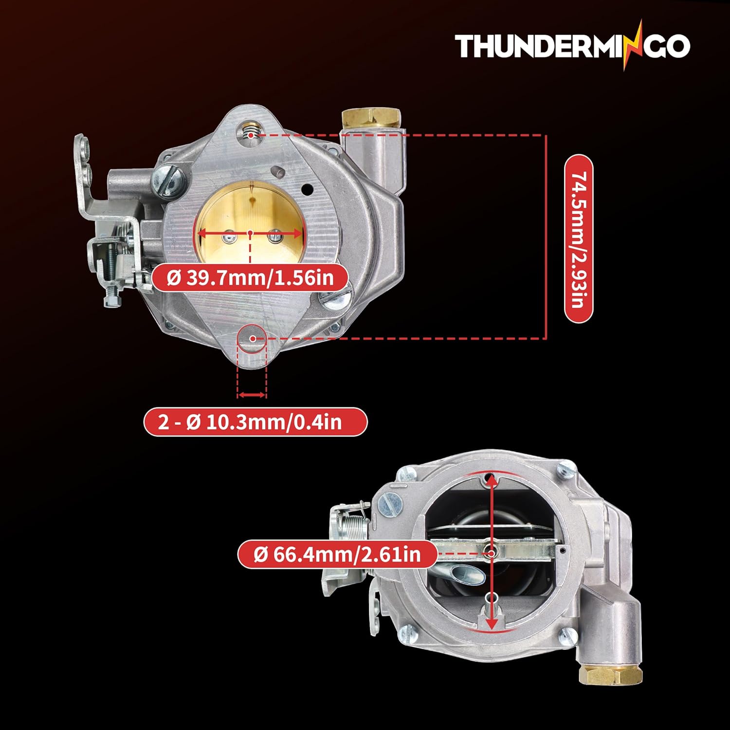 New 1 Barrel Carburetor for Rochester Chevy 230 250 CI 6 cyl Engine 1963-1967 Chevrolet C10 Panel Pickup Truck GMC carb C20 Suburban C30 4.1L 4097CC 250Cu 3.8L 3769CC 230Cu Manual choke