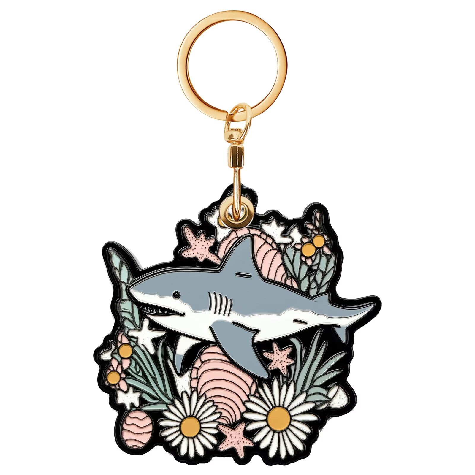 Tarjeta de acceso resistente a los arañazos en funda Daisy Shark 8