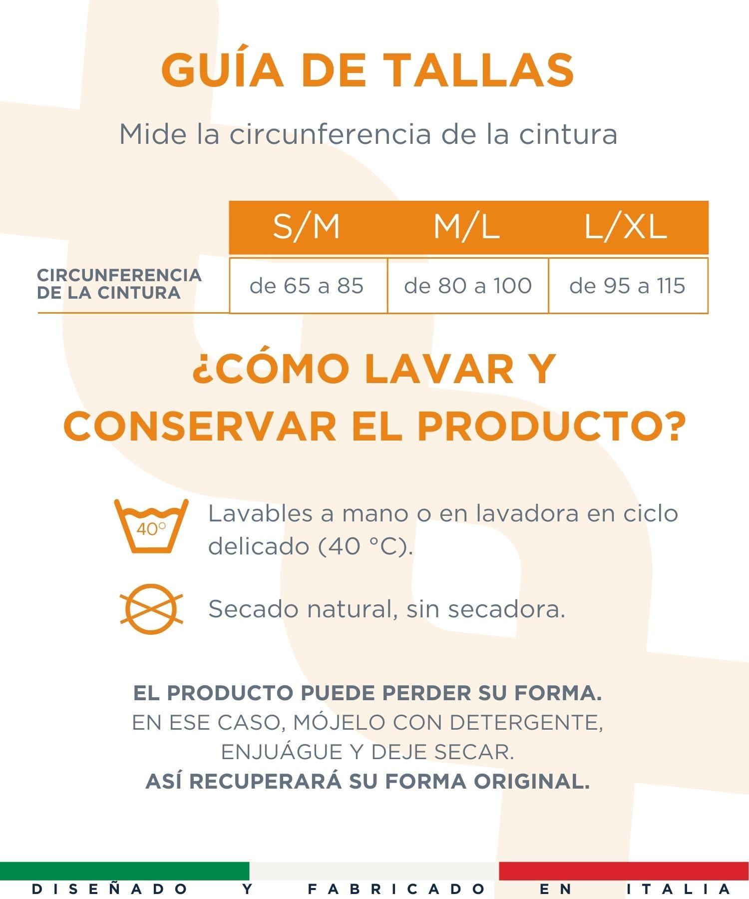 SPIKENERGY Vendaje Lumbar Elástico Suave Electromagnetoterapia Contra los Traumatismos Dolor lumbociático Coxalgia Artrosis lumbar y fatiga muscular - Medical Device (L/XL)