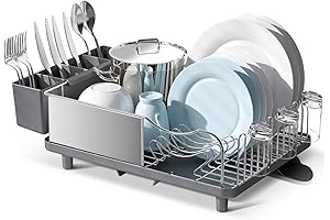 Ultimate Drying Solution: TOOLF Dish Rack for a Sparkling Kitchen
