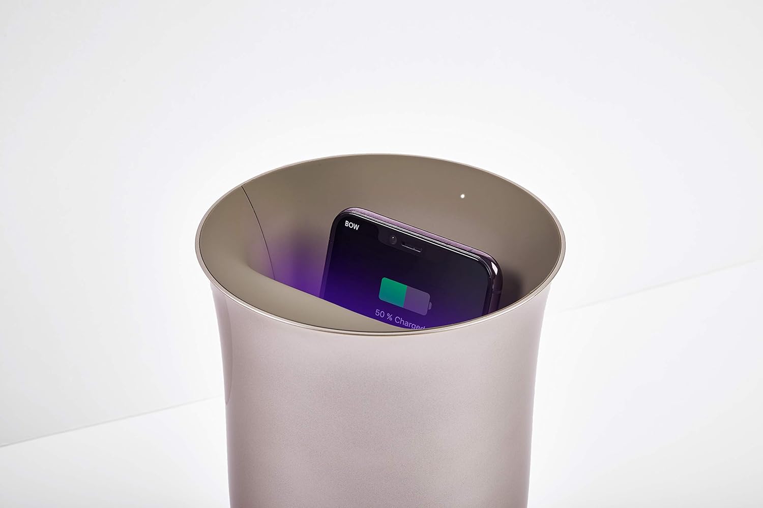 Promo 40% OFF Lexon OBLIO - QI Wireless Charger Station with Built-in UV Sanitizer - Gold