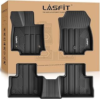 LASFIT Floor Mats for Toyota RAV4 2019-2024 2025(Not Fit Hybrid) All Weather Mats for Toyota RAV 4 XLE/LE/Limi...