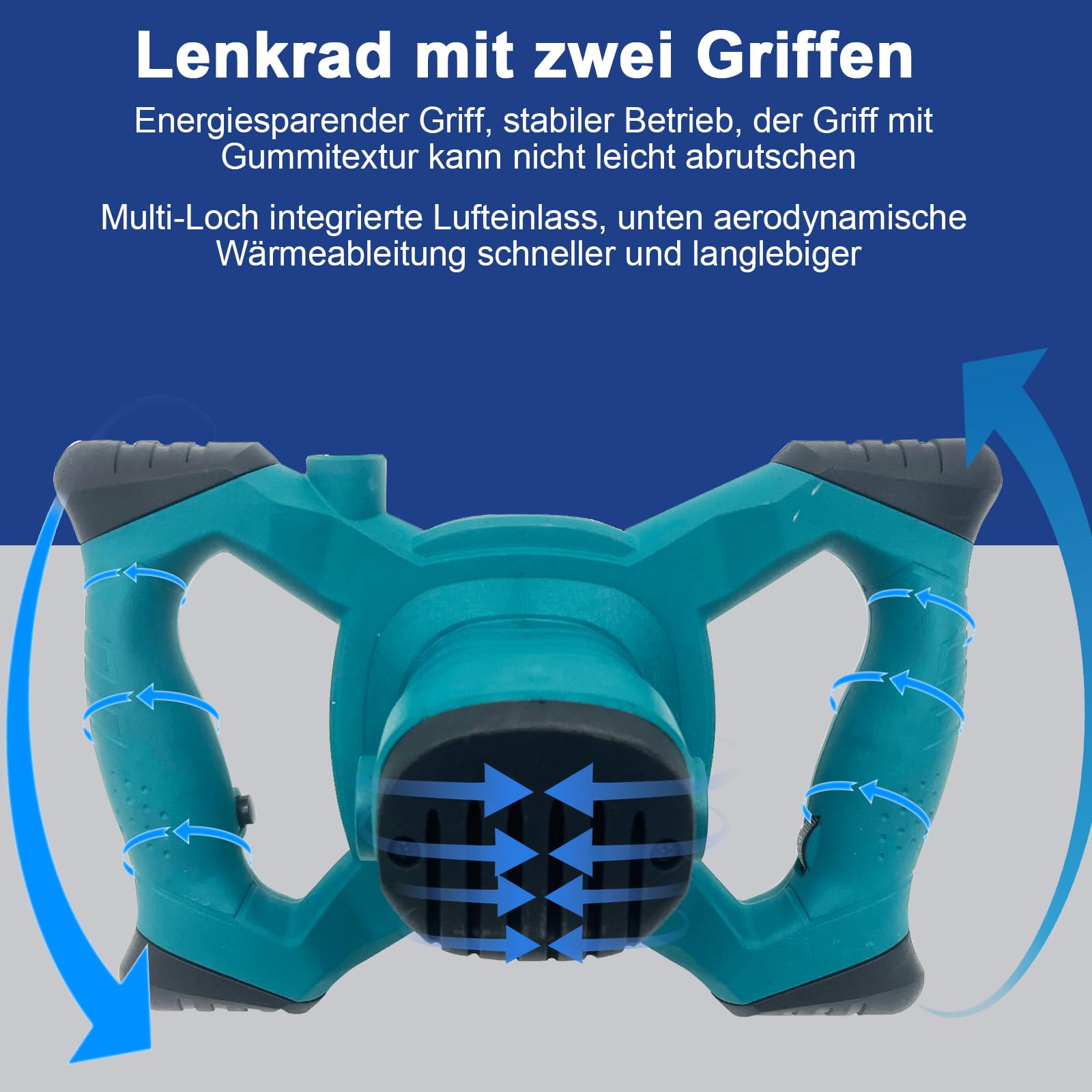 Betonrührer 2100 W M14 Spiralrührstange Leistungsstarker Rührer