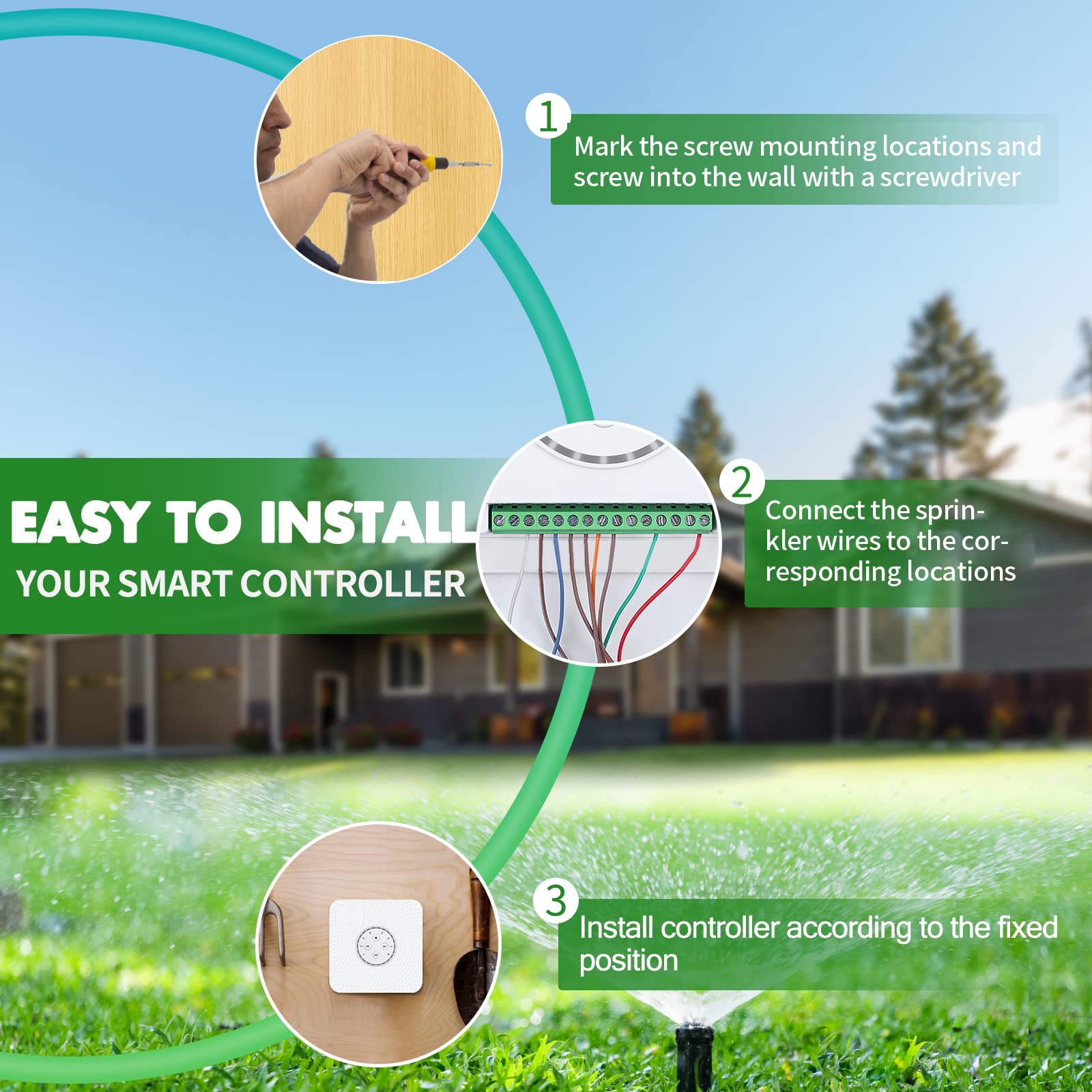 Buy Smart Sprinkler Controller, Imolaza WiFi Sprinkler Controller