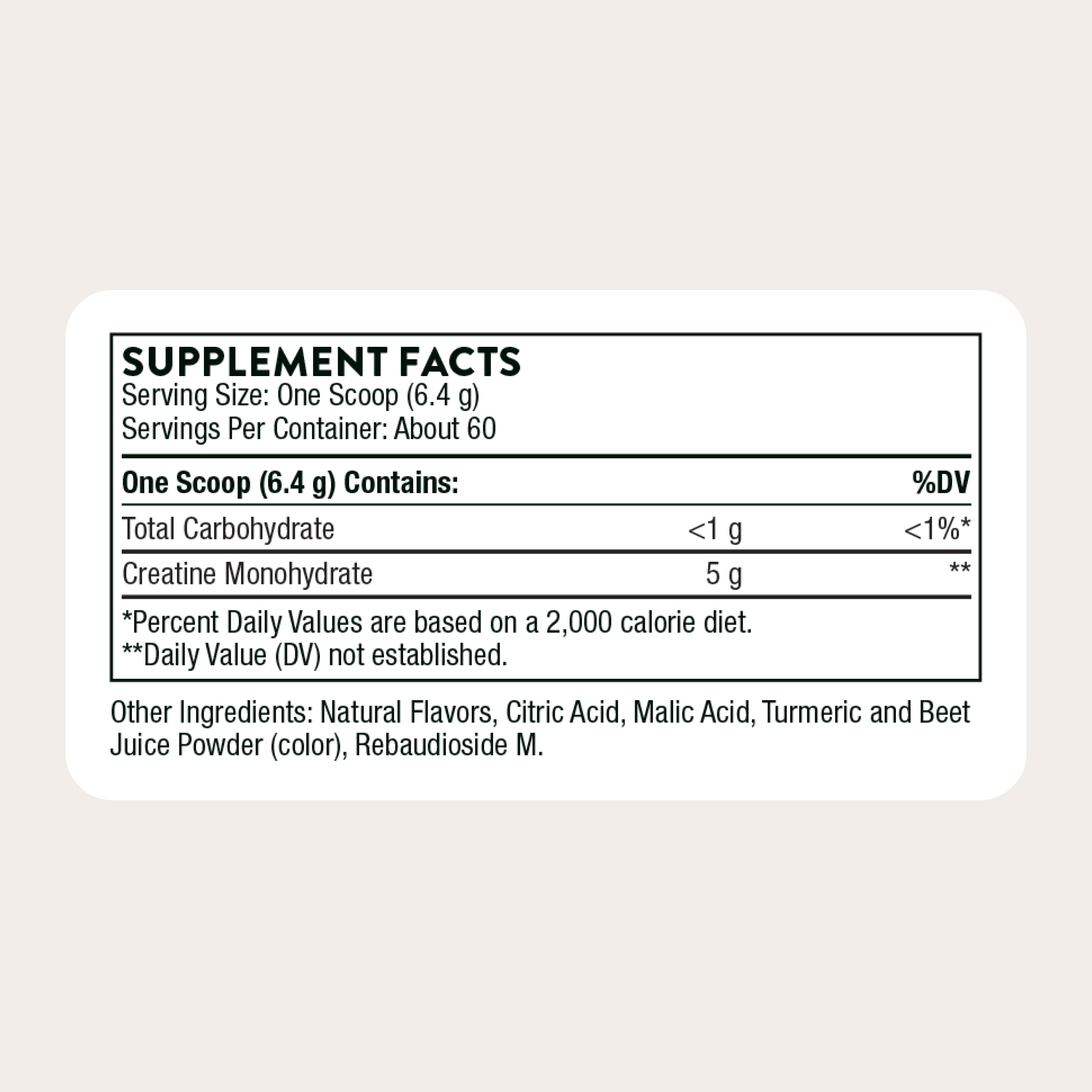 THORNE Creatine, Micronized Creatine Monohydrate Powder, 60 Servings — Amazon image 5
