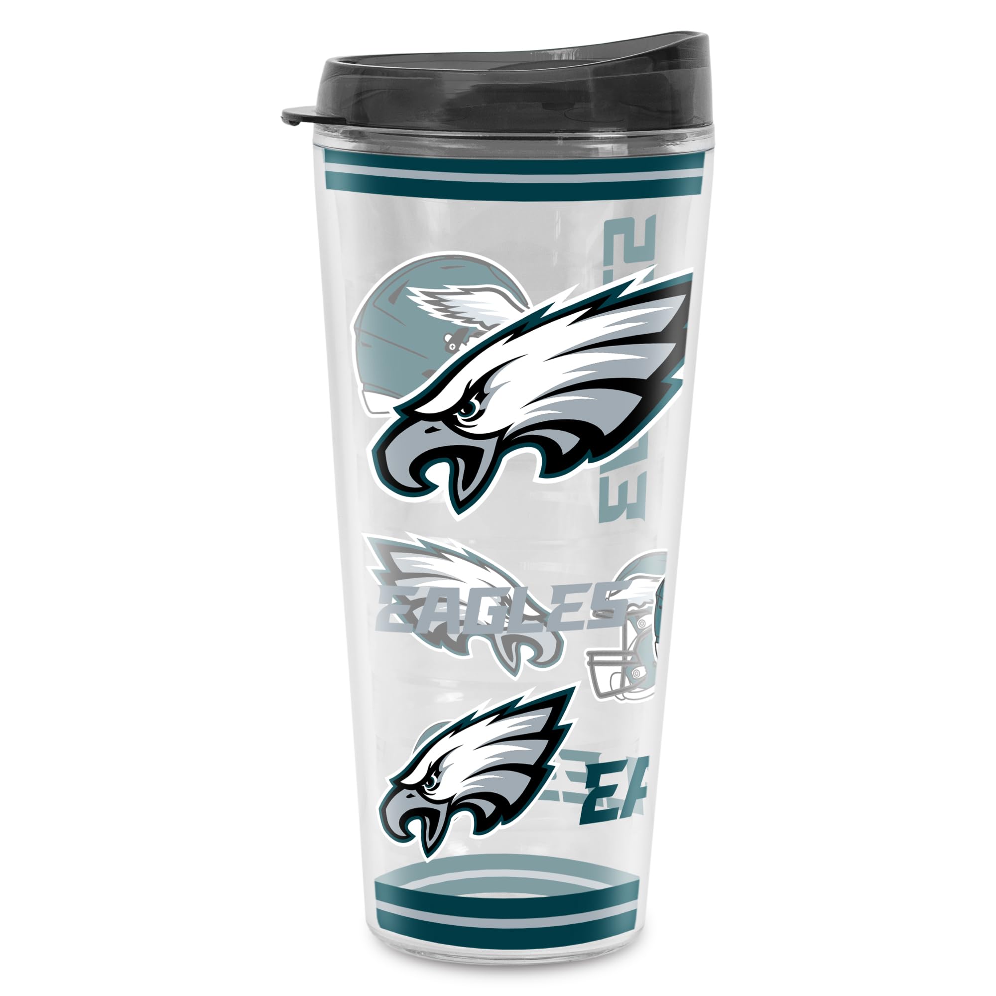 Rico Industries NFL Football Philadelphia Eagles Double Wall 20oz Tritan Tumbler