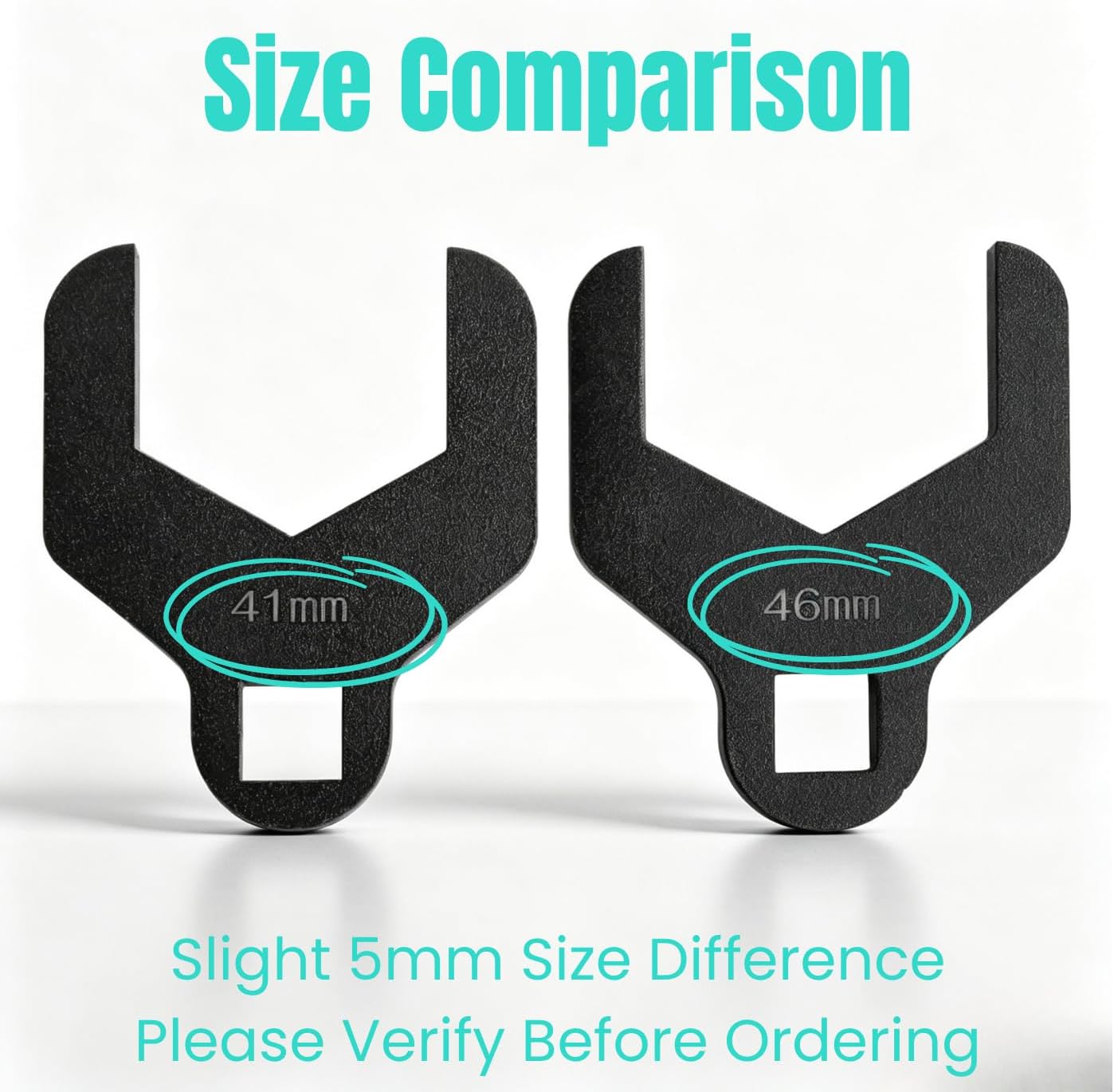 46mm Water Pump Pulley Wrench, 1/2‑Inch Square Drive Open‑End Spanner, Heavy‑Duty Steel Timing Belt Adjustment Tool for Automotive Engine Maintenance