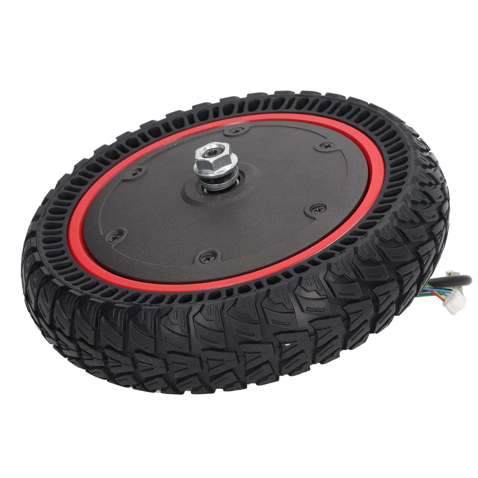 Roue de Moteur de Moyeu de Trottinette Électrique pour Xiaomi M365 Pro/M365 Pro 2 Scooter Électrique, 36V 350W Pneu de Roue de Moteur de Scooter Électrique de 8,5 Pouces Antidérapant
